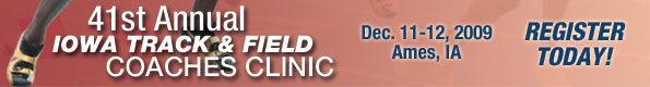 2009 Iowa Track and Field Coaches Clinic