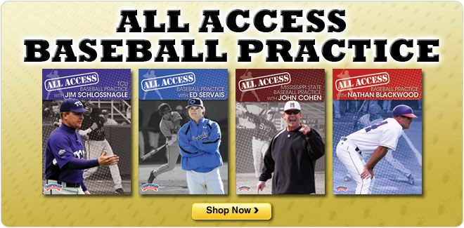 All Access Baseball Practice DVDs