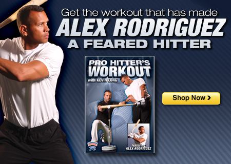 Alex Rodriguez and Kevin Long - Pro Hitters Workout