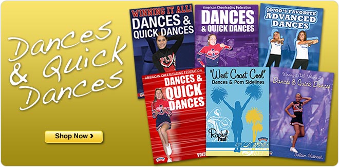 Cheerleading - Dances and Quick Dances DVDs