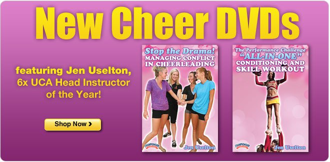 Jen Uselton Cheerleading DVDs