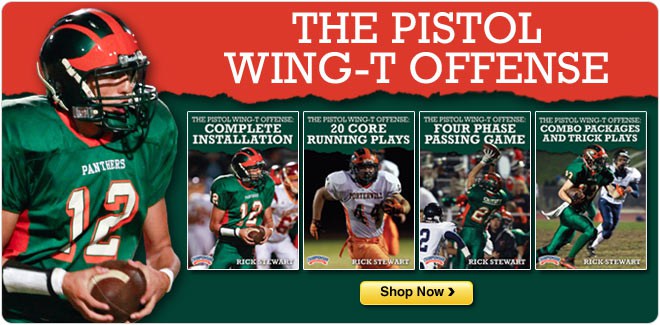 Football Pistol Wing-T Offense DVDs