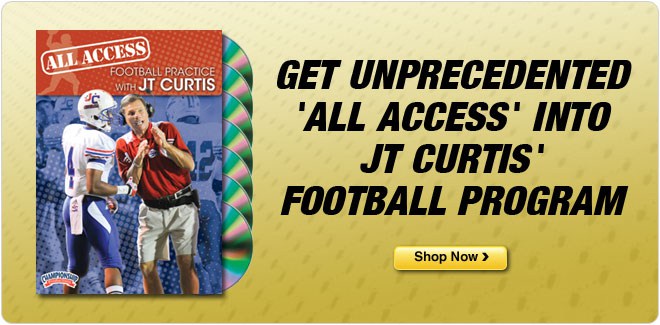 JT Curtis All Access Football DVD