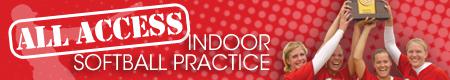 All-Access Indoor Softball Practice