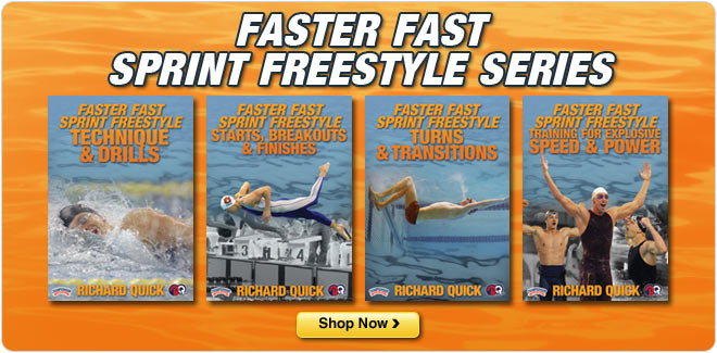 Faster Fast Sprint Freestyle Swimming DVDs