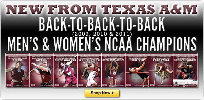 Texas A&amp;M Track and Field DVDs