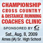 2009 Cross Country Coaches Clinic