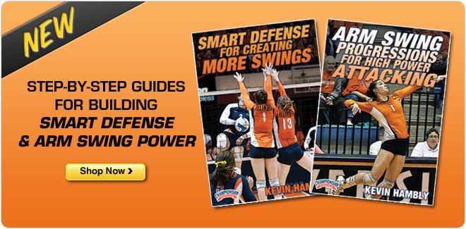 Volleyball Smart Defense and Arm Swing Power