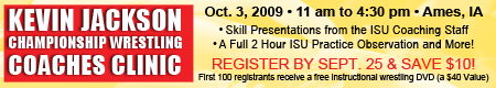 Kevin Jackson Championship Wrestling Coaches Clinic