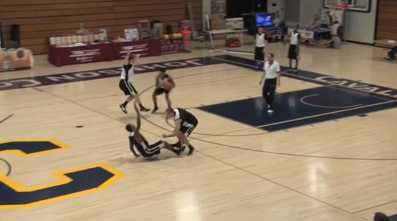 The “Two Step Explosion” Defense Drill from Scott Drew!