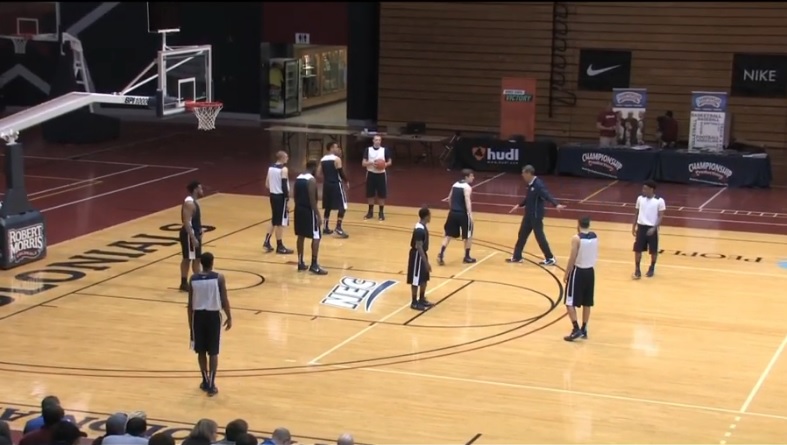 Jay Wright Breaks Down 2-3 Zone Ball Screen Defense!