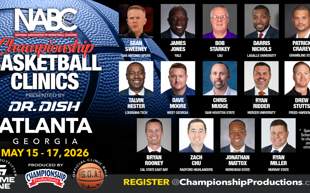 NABC Championship Basketball Clinic Returns to Atlanta with Elite Coaching Lineup