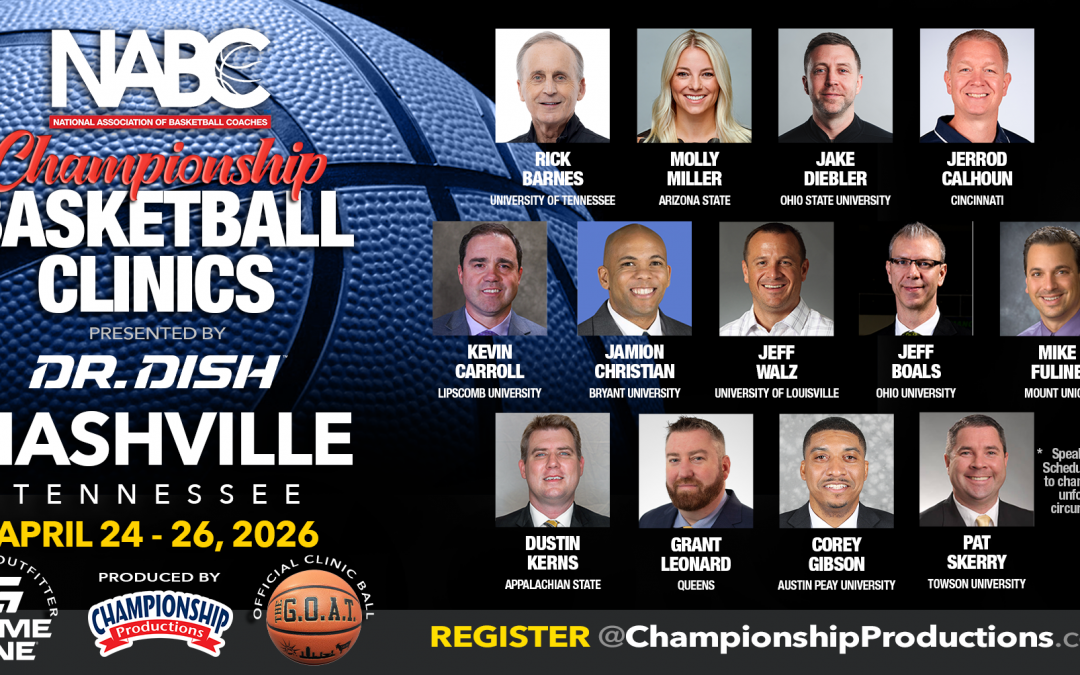 NABC Championship Basketball Clinic Returns to Nashville with Elite Coaching Lineup
