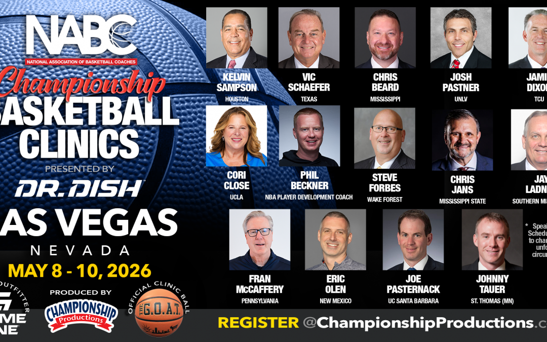 Legendary NABC Championship Basketball Clinic Returns to Las Vegas with Elite Coaching Lineup